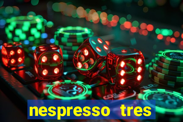 nespresso tres luzes piscando